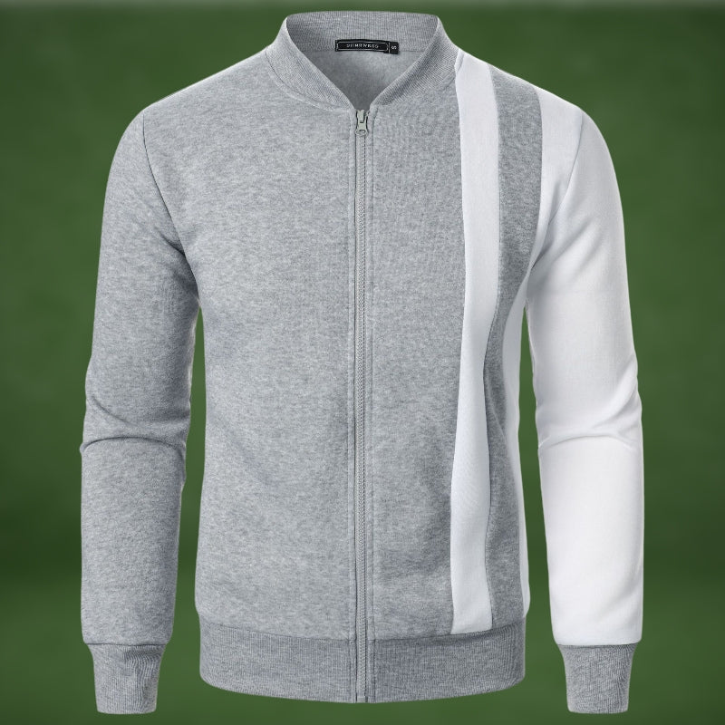 EB | Sportliches Sweatshirt mit Reißverschluss Polyester-mischung Dynamisches Design