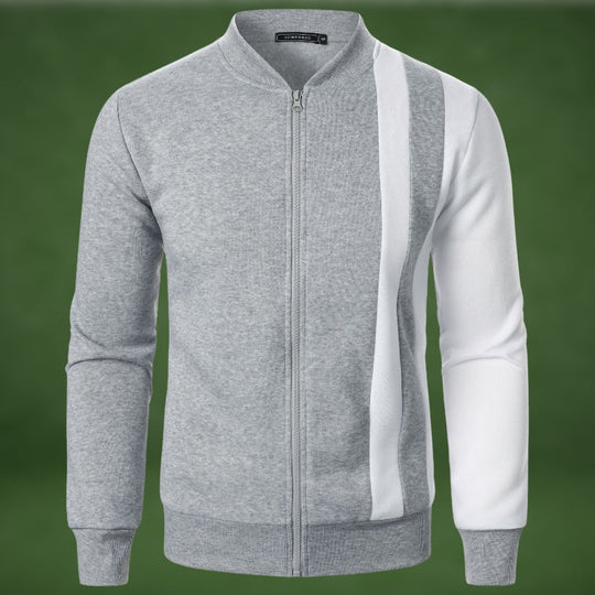 EB | Sportliches Sweatshirt mit Reißverschluss Polyester-mischung Dynamisches Design