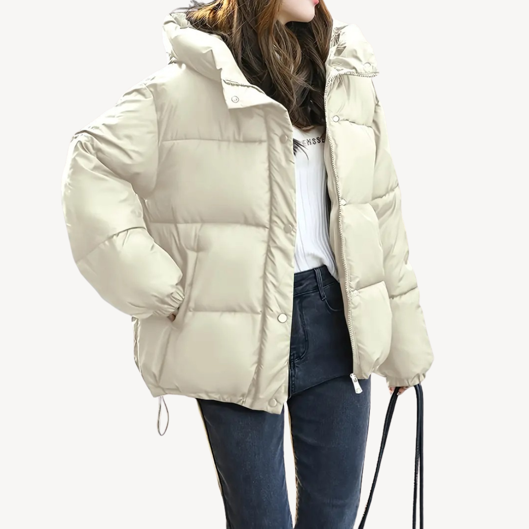 EB | Damen Hoodie Pufferjacke