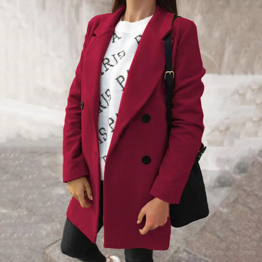 EB | Eleganter Woll Mantel Damen