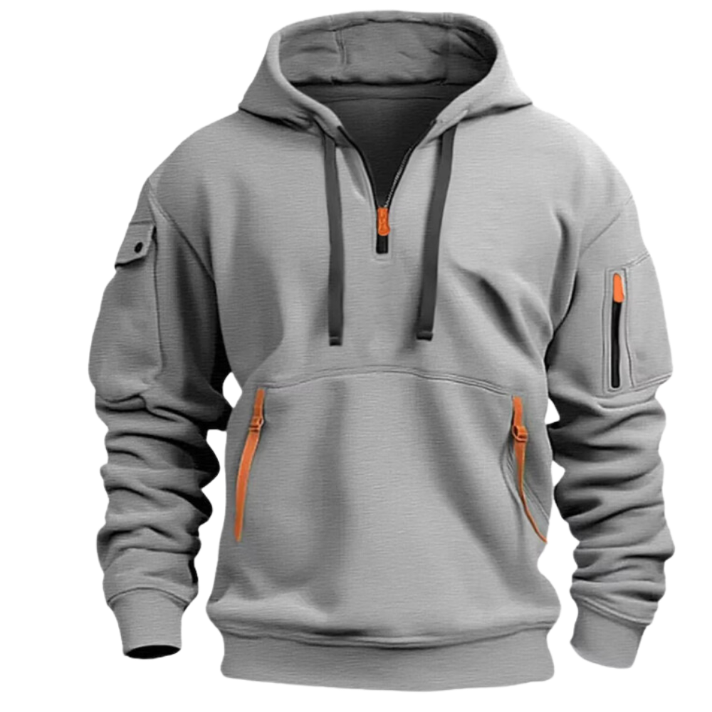 EB | Kapuzenshirt mit Reißverschlüssen Weich und Praktisch Perfekt für Outdoor-aktivitäten