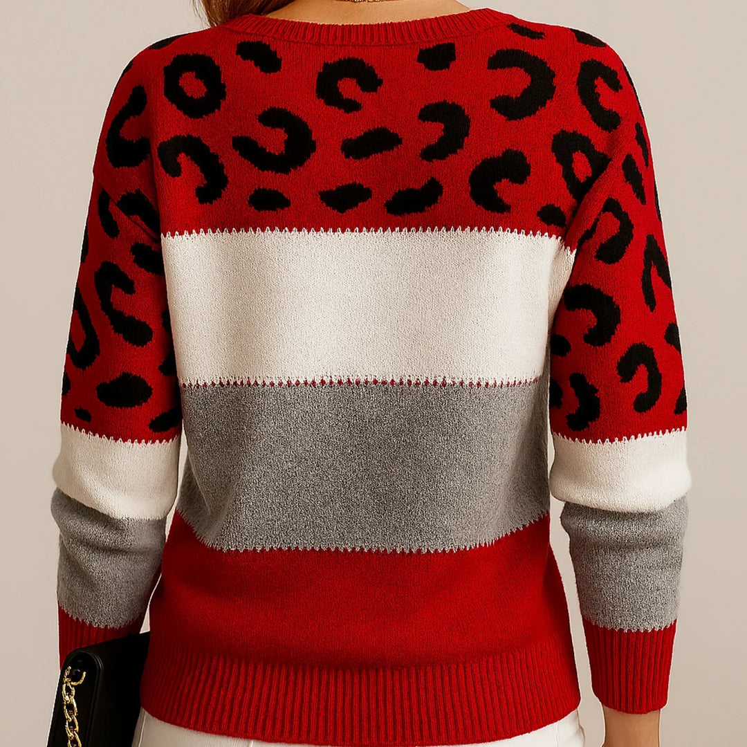 EB | Leopard Luxus Pullover