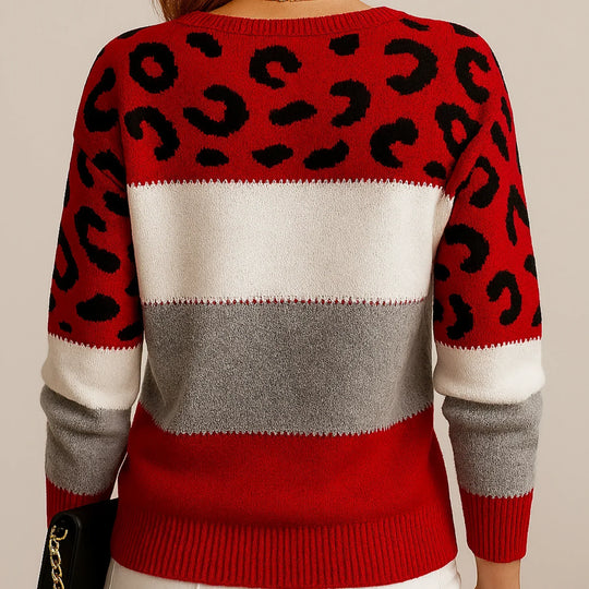 EB | Leopard Luxus Pullover