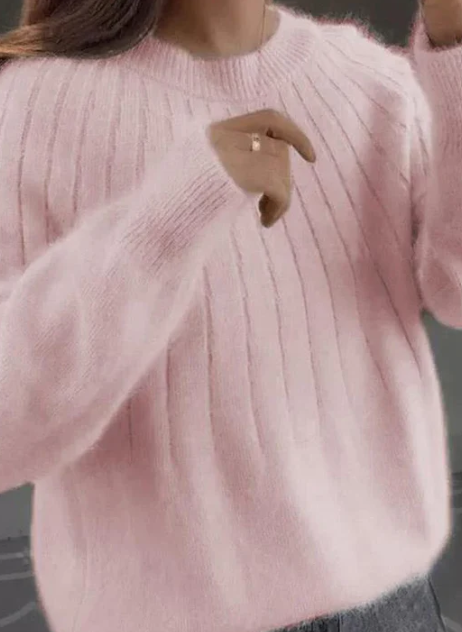 EB | Flauschiger Strickpullover
