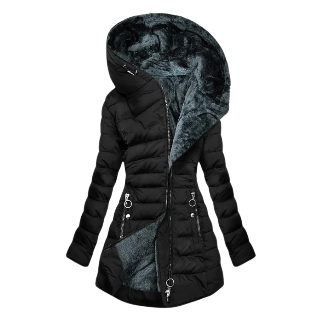 EB | Warme Damen Winterjacke mit Weicher Fütterung