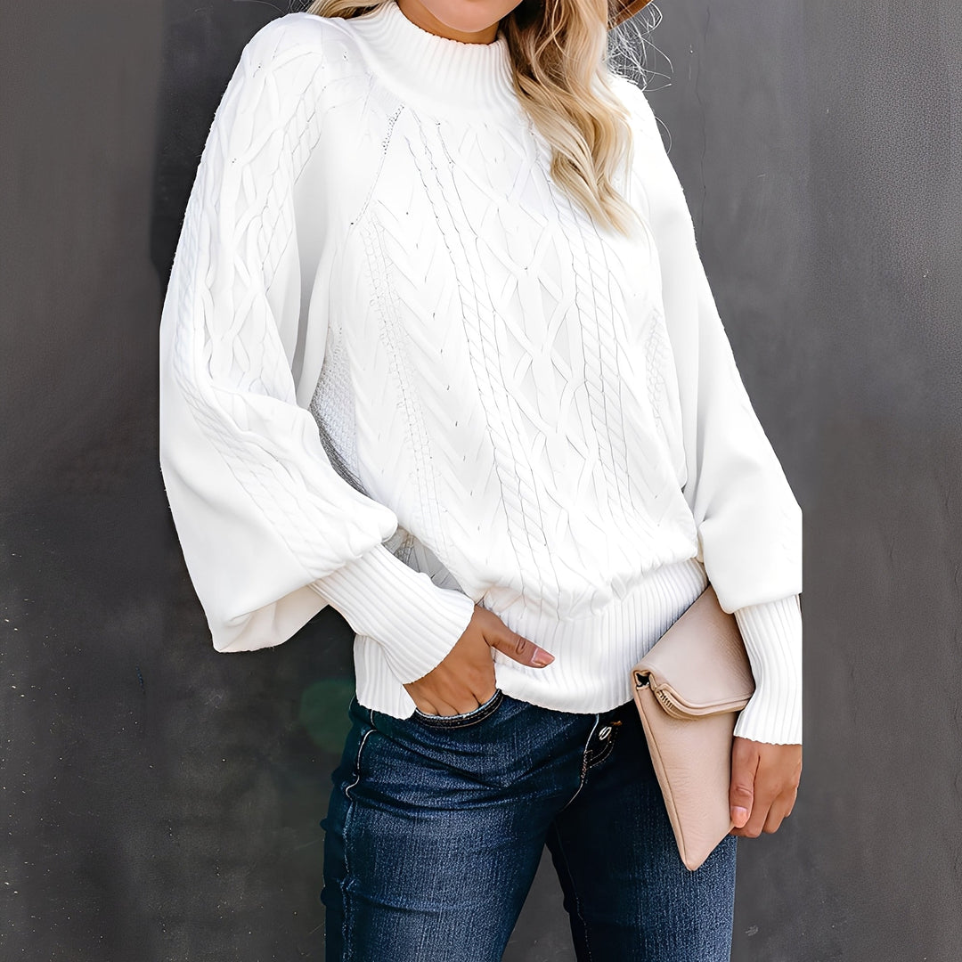 EB | Eleganter, Lässiger Damen-Rollkragenpullover