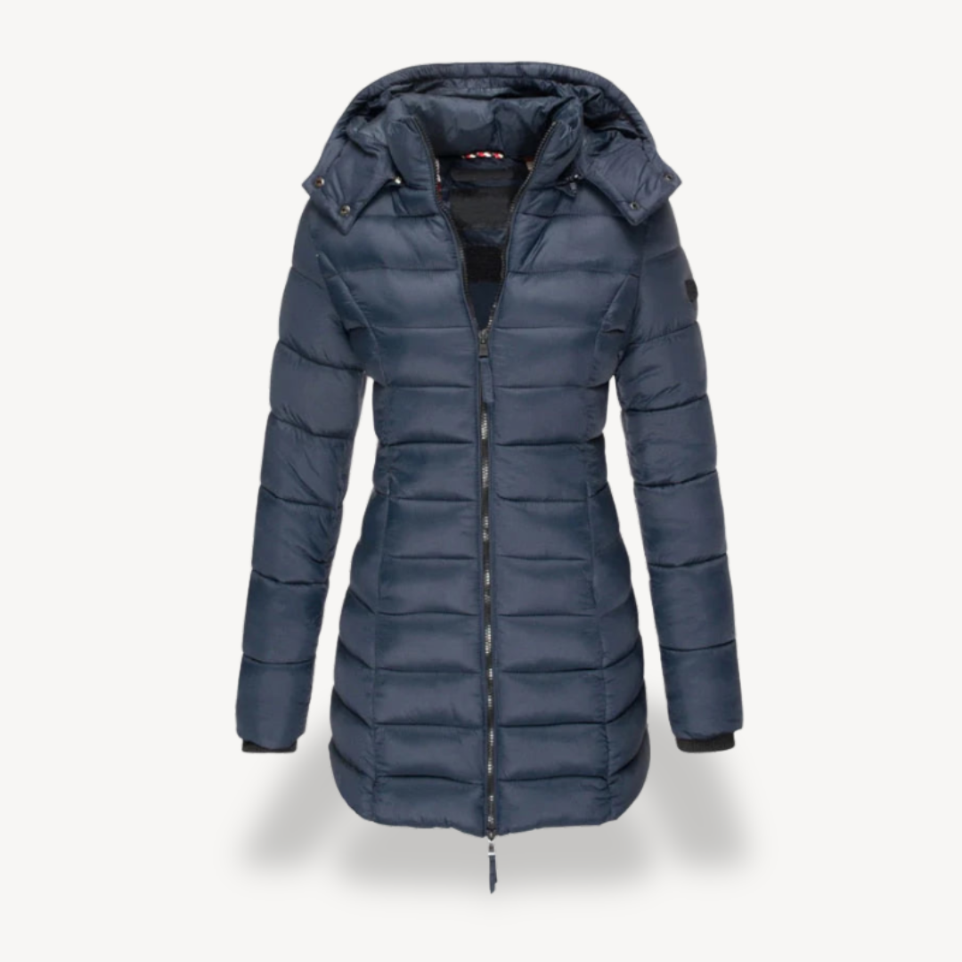 EB | Damen Pufferjacke mit Kapuze