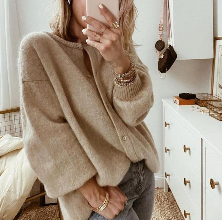 EB | Übergroßer Strickpullover