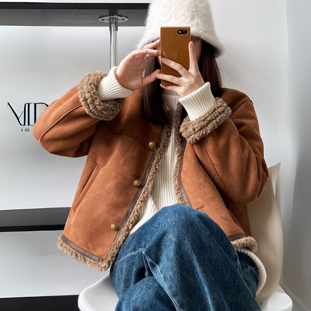 EB | Warme Lederjacke