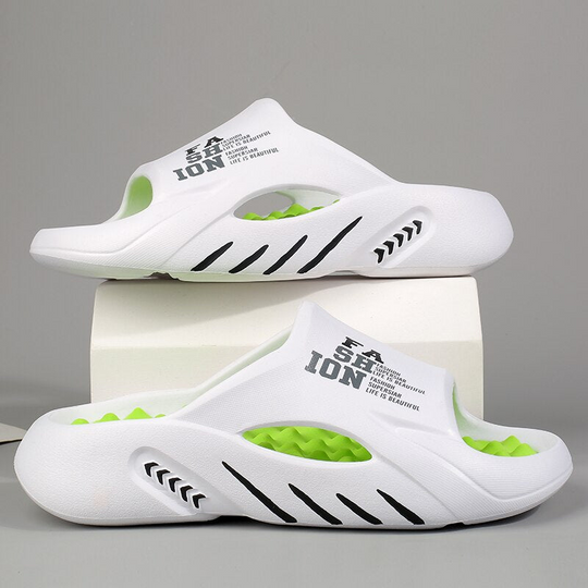 EB | Luxus Orthopädische Herren Badeschuhe Mit Weichem Fußbett Und Rutschfester Sohle