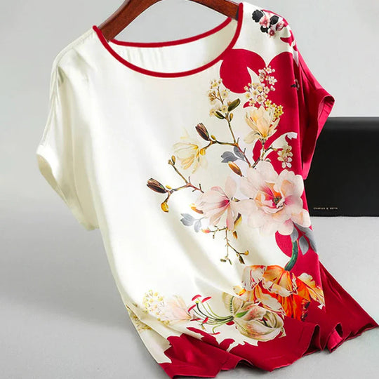 EB - Geblümte Bluse für Frauen