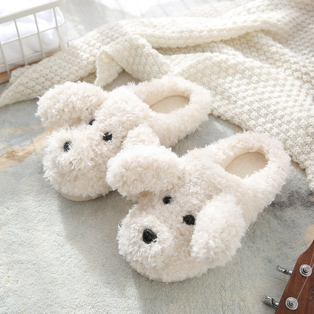 EB | Bequeme Damen Hausschuhe mit Tiermuster