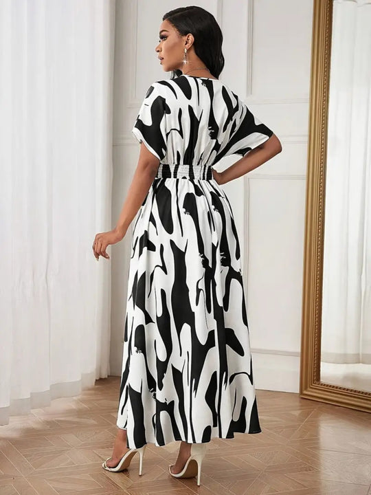 EB | Damenkleid mit bedruckter Taille