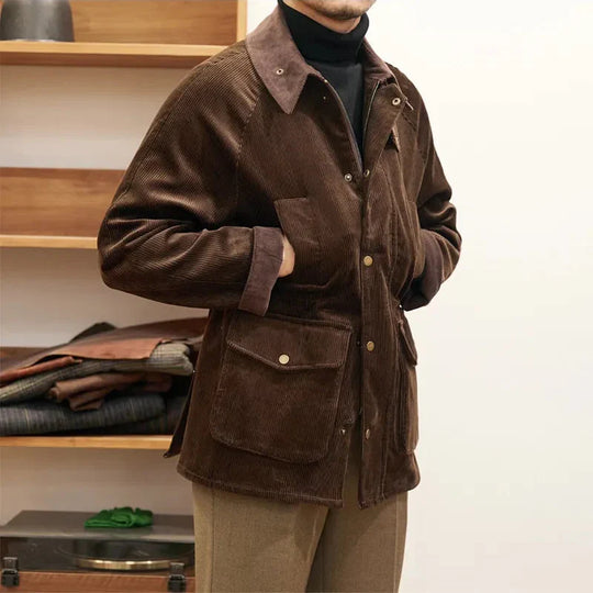 EB | Cordjacke für Herren Im Herbststil - Robinson