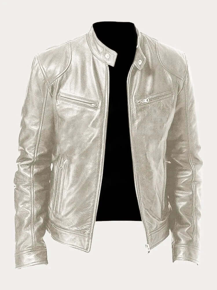 EB | Herren Klassische Lederjacke