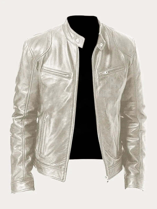 EB | Herren Klassische Lederjacke