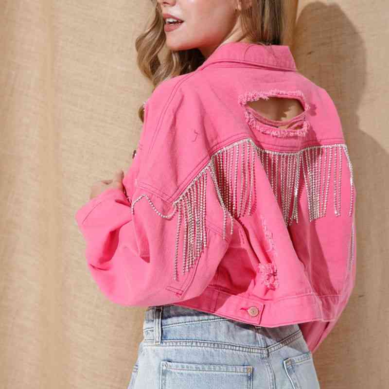 EB | Zeitgenössische Denim Jacke mit Kragen