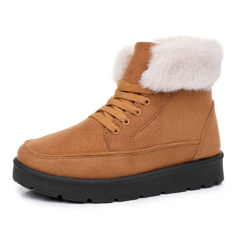 Kuschelige Damen-Winterstiefel mit Fellfutter EB EB