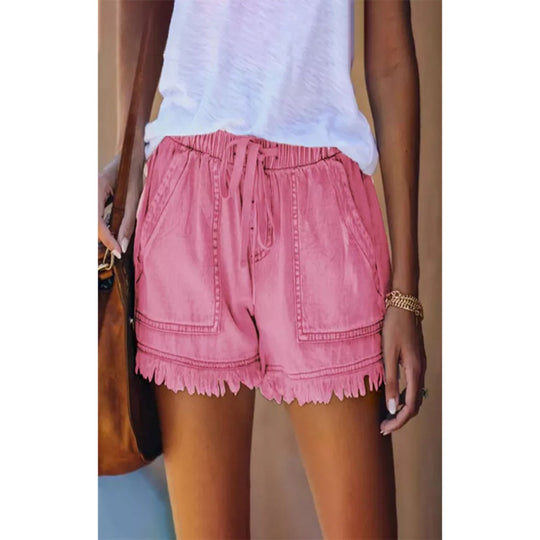 EB | Denim-Shorts mit hoher Taille