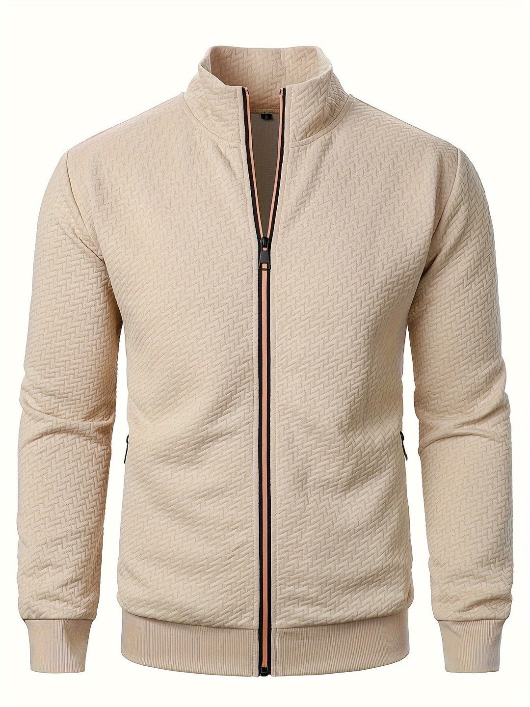 EB | Leichtgewicht Jacke mit Strukturmuster Polyester Komfort und Stil
