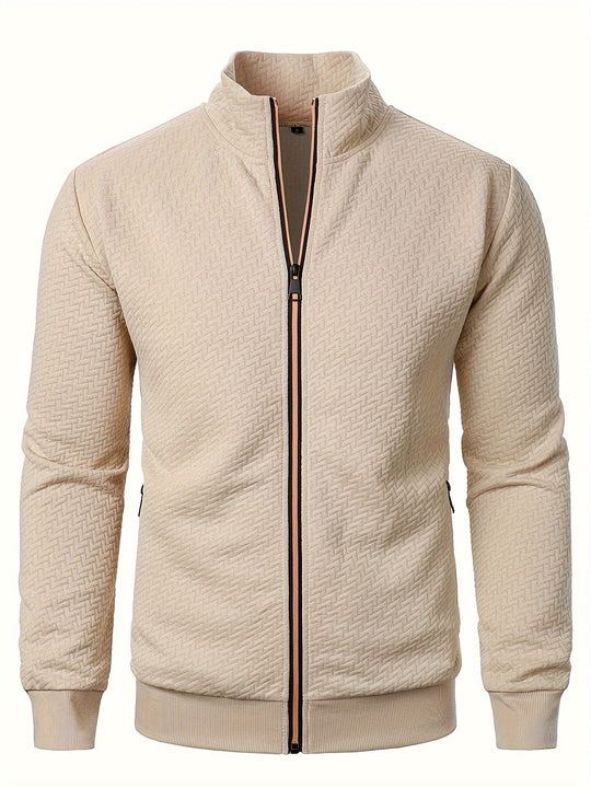 EB | Leichtgewicht Jacke mit Strukturmuster Polyester Komfort und Stil