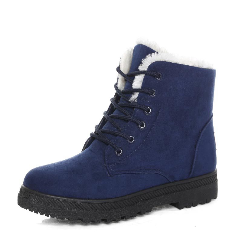 Stylische Schneestiefel mit Fellfutter EB EB