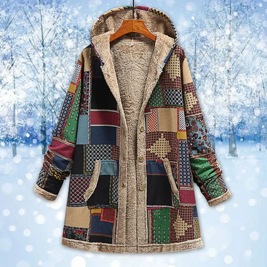 EB | Fleece-Jacke für Damen mit Kapuze