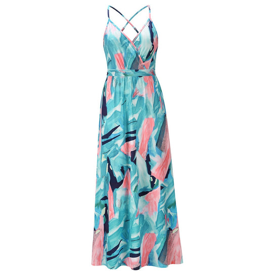 EB | Bohemian floral Strapskleid