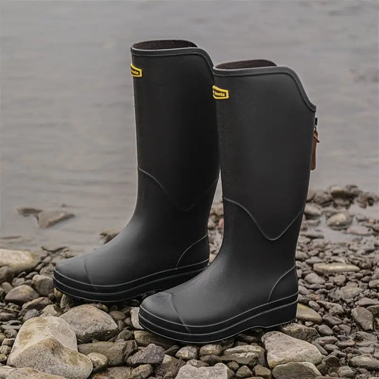 EB | Damen wasserdichte Gummistiefel aus PVC mit rutschfester Sohle