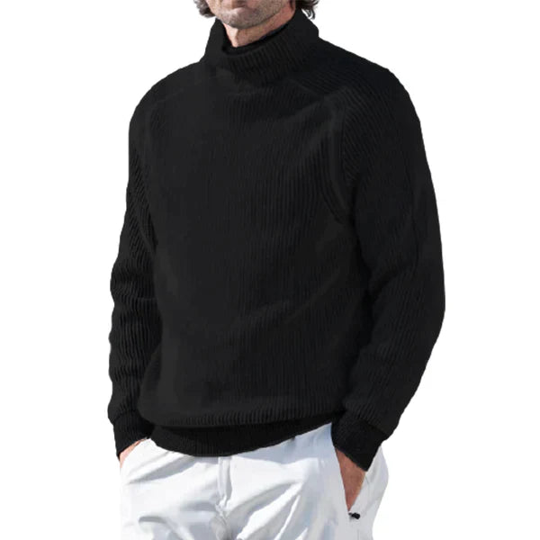EB | Turtleneck Strickpullover Baumwolle und Polyester Komfortabel und Warm