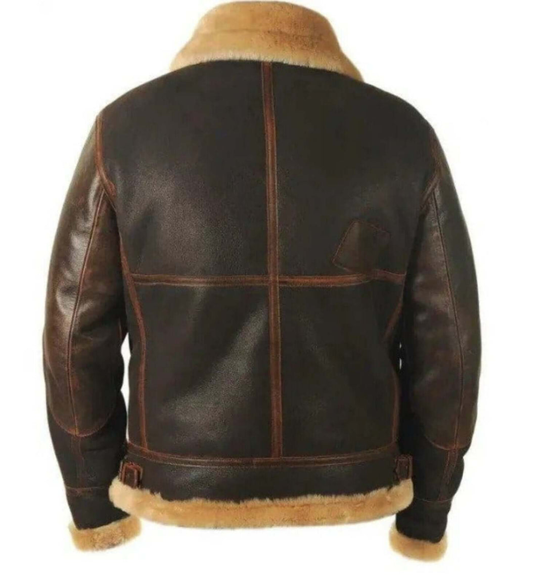 EB | Herren Vintage Lederjacke