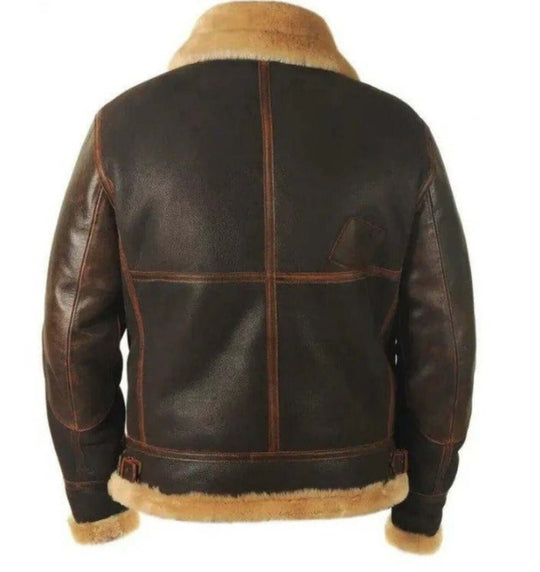 EB | Herren Vintage Lederjacke