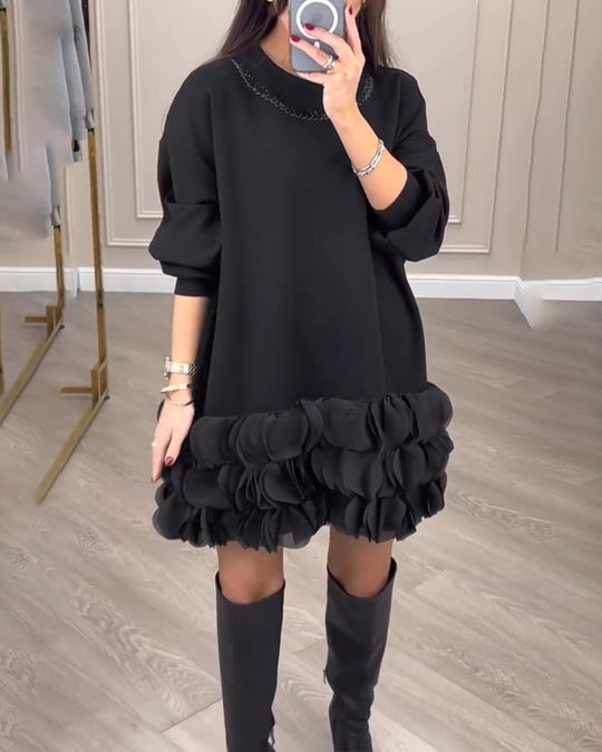 EB | Kleid mit Patchwork Blütenblättern