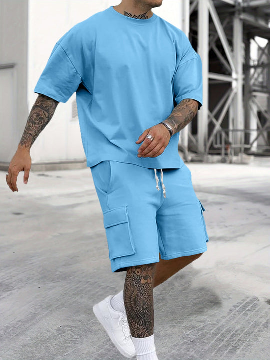 EB | T-Shirt Werkzeugshorts Sportanzug