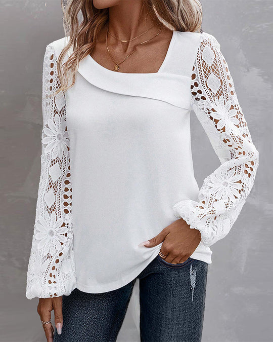 EB | Bluse mit Spitze