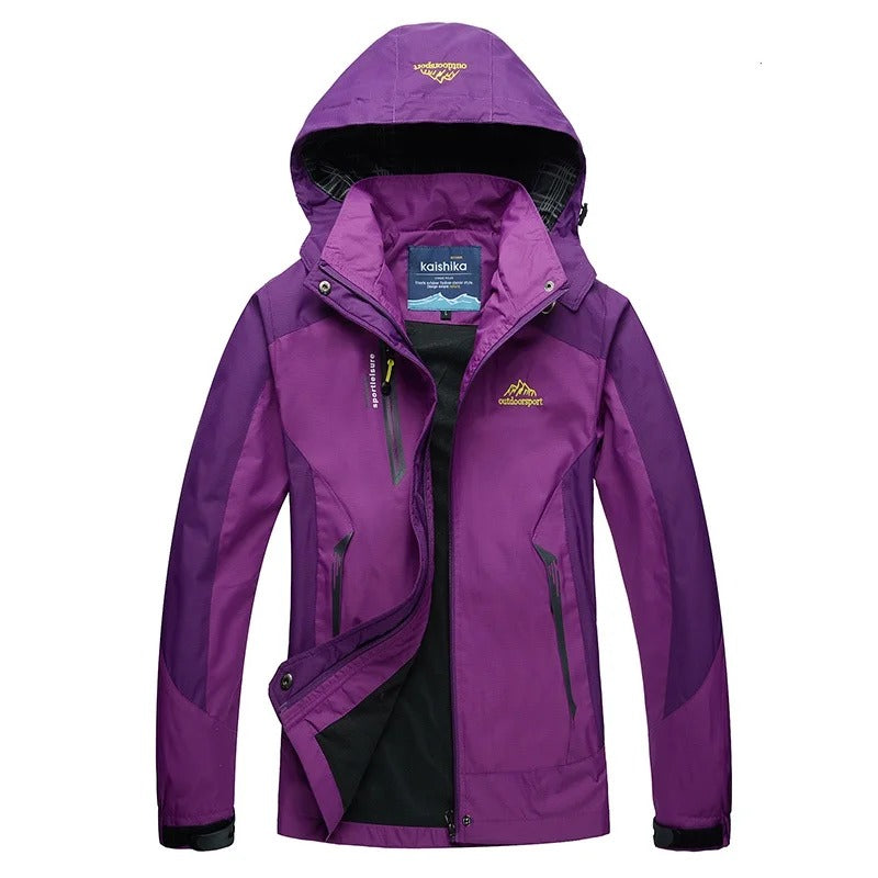 EB | Outdoor Stilvolle Skijacke Mit Kapuze Für Damen Perfekt Für Outdoor Aktivitäten