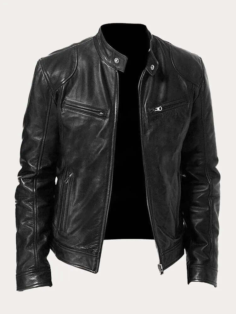 EB | Herren Klassische Lederjacke