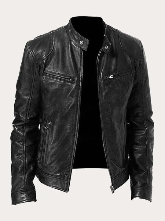 EB | Herren Klassische Lederjacke