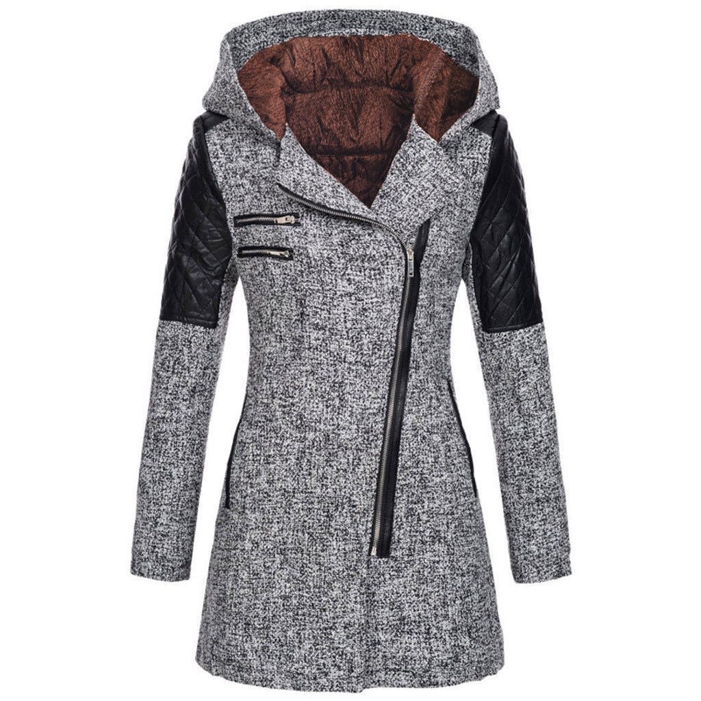 EB | Vintage Lange Winterjacke Damen