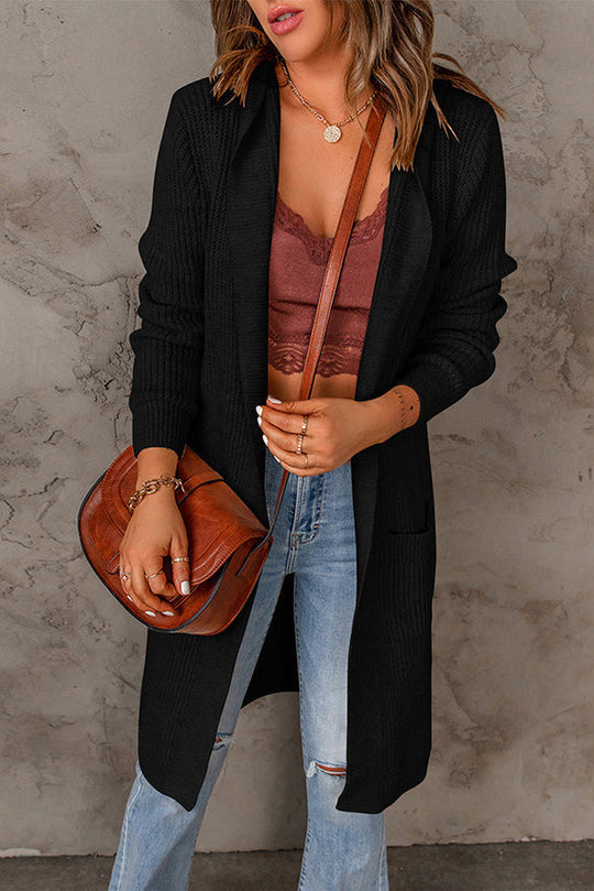 EB | Mühelose und Elegante Winter Strickjacke