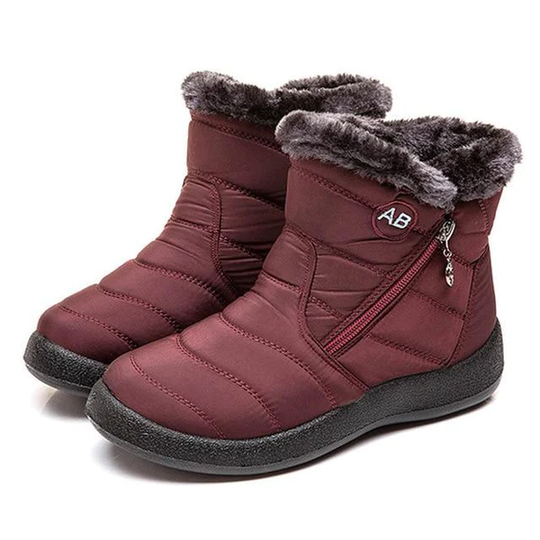 EB | Damen Gemütliche Winter Wasserdichte Anti-Rutsch Stiefel