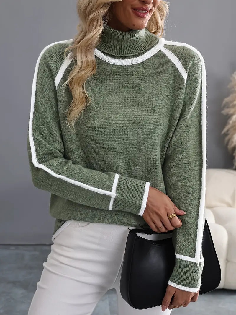 EB | Warmer Rollkragenpullover für Frauen