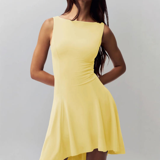 EB | Ärmelloses Kleid mit Kragen
