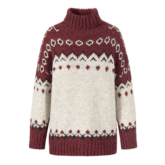 EB | Strickpullover Im Norweger-Stil