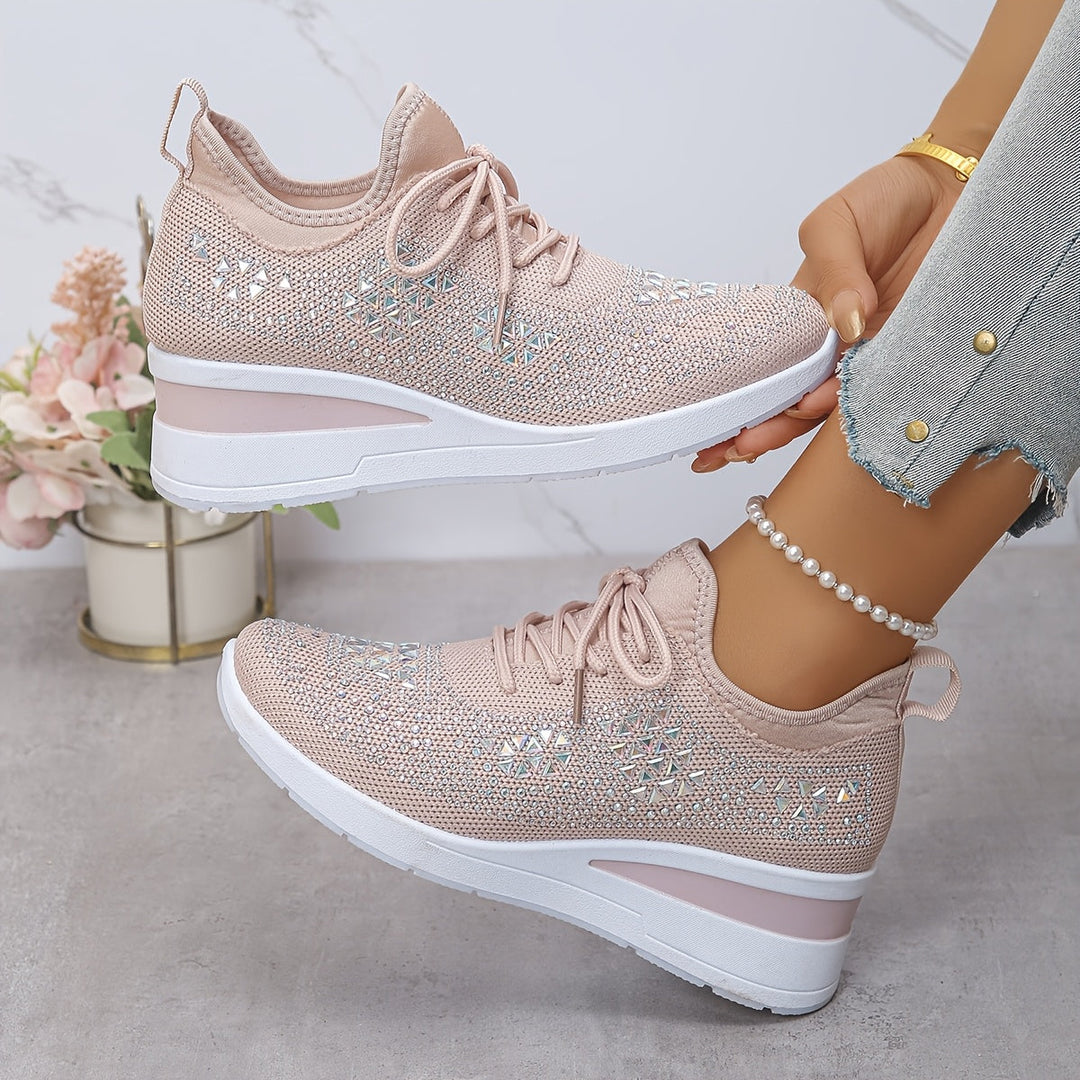 Elegante Sneakers mit Strasssteinen EB EB