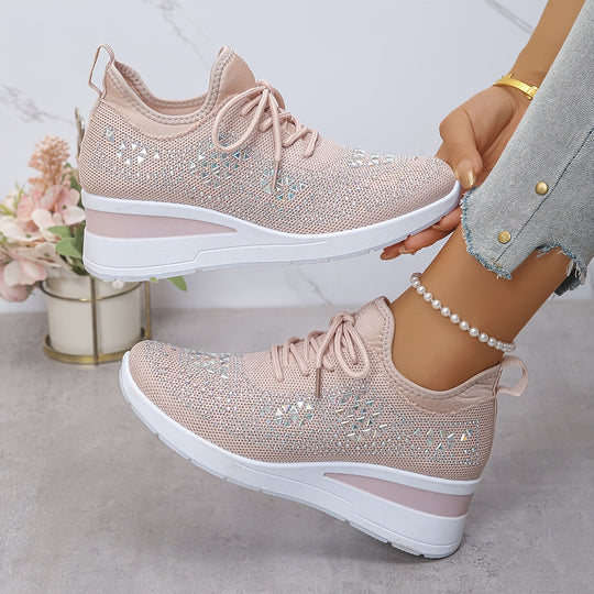 Elegante Sneakers mit Strasssteinen EB EB