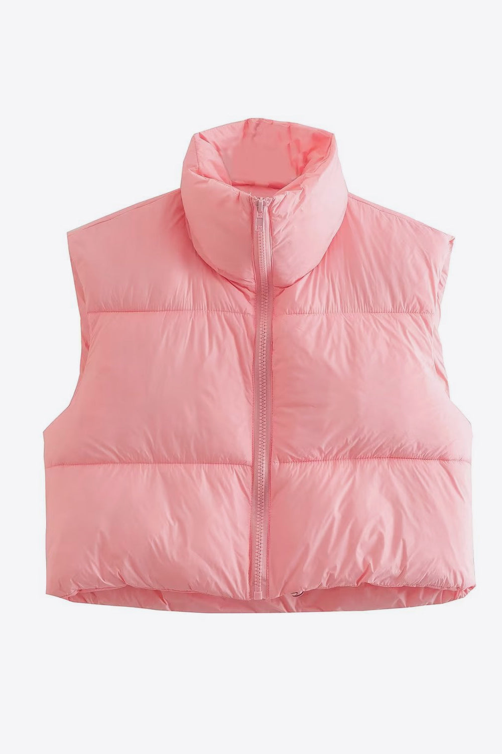 EB | Zip-Up Drawstring Puffer Weste