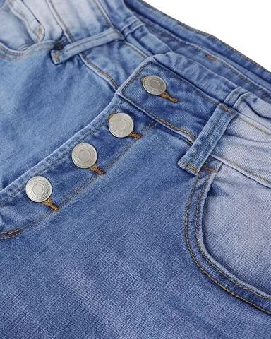 EB | Bootcut-Jeans mit hoher Taille