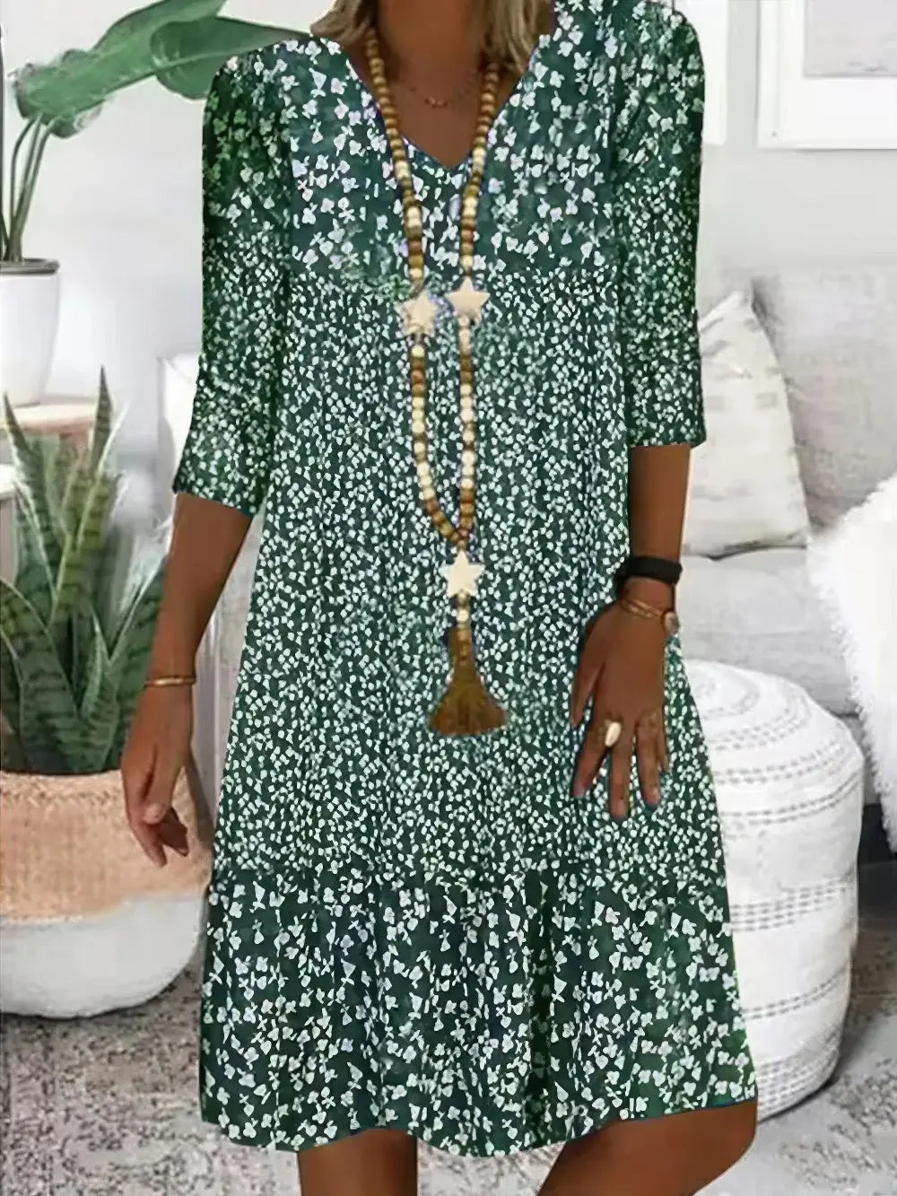 EB | Damen Sommerkleid mit Blumenmuster