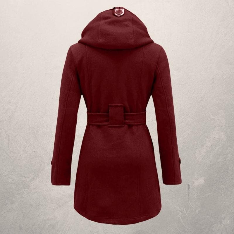EB | Warme Winter Mantel - Taillengürtel